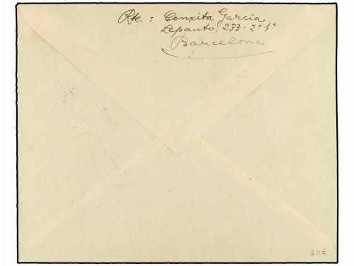 ¿ ESPAÑA. Ed. 757, 767. 1938. BARCELONA correo interior. Rar