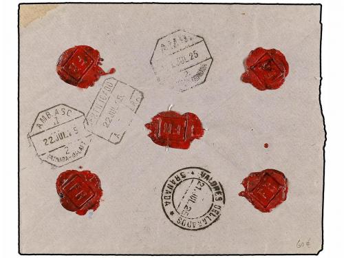 ¿ ESPAÑA. Ed. 275 (2), 311, 315 (2). 1925. IZNALLOZ a ANTEQU