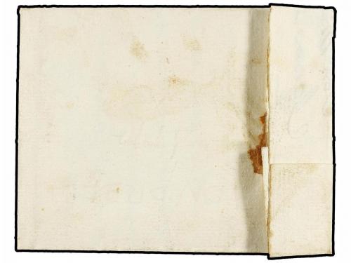 ¿ ESPAÑA: PREFILATELIA. 1772. VENDRELL a BARCELONA. Marca +/