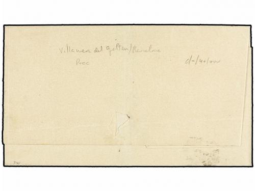 ¿ ESPAÑA. Ed. 177, 183, 184. 1877. VILANOVA y GELTRU a HABAN