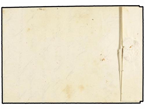 ✉ ESPAÑA. Ed. 51. 1861. REUS correo interior. 2 cuartos verd