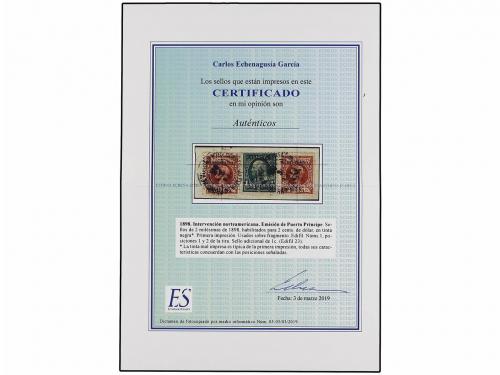 ¿ CUBA. Ed. 2 (2). PUERTO PRÍNCIPE. 2 cents. s. 2 mils. cast