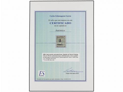 * CUBA. Ed. 17A. PUERTO PRÍNCIPE. 3 cents. s. 2 mils. verde