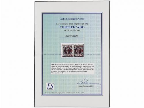 * CUBA. Ed. 15(2). PUERTO PRÍNCIPE. 10 cts. s. 1 ctvo. viole