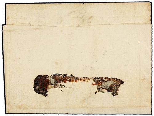 ✉ SALVADOR. 1800. COJUTEPEQUE a NUEVA GUATEMALA. Envuelta fe