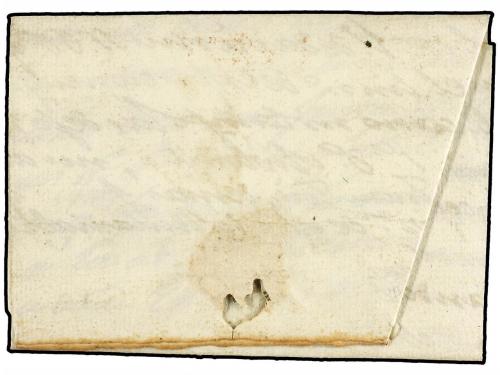 ✉ BOLIVIA. 1815. POTOSÍ a BUENOS AIRES. Carta completa con t