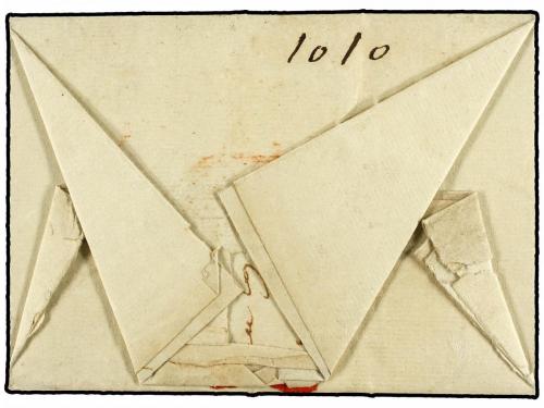 ✉ BOLIVIA. 1810 (26 Mayo). POTOSÍ a BUENOS AIRES. Carta comp