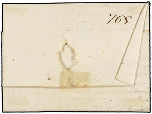 ✉ BOLIVIA. 1795 (26 Enero). POTOSÍ a BUENOS AIRES. Carta com