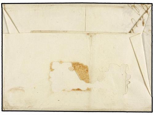 ✉ BOLIVIA. 1793 (26 Marzo). LA PAZ a LIMA. Envuelta con text