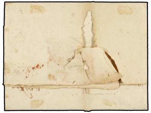 ✉ CHILE. 1799 (28 Abril). TARAPACA a AREQUIPA. Carta complet