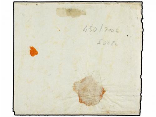 ✉ URUGUAY. (1800 CA.). MERCEDES a BUENOS AIRES. Envuelta, ma