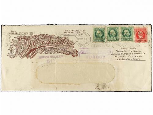 ✉ ESPAÑA GUERRA CIVIL. 1939 (16-3). HABANA a SALAMANCA franq