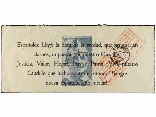 ✉ ESPAÑA GUERRA CIVIL. 1939 (16-3). HABANA a SALAMANCA franq