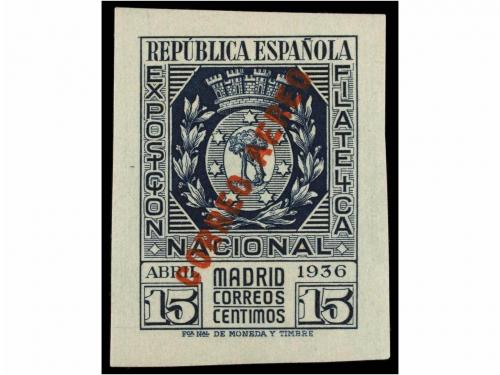 ** ESPAÑA. Ed. 727/28, 729/30. SERIE COMPLETA, correo y aére