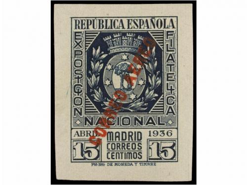 ** ESPAÑA. Ed. 727/28, 729/30. SERIE COMPLETA, correo y aére