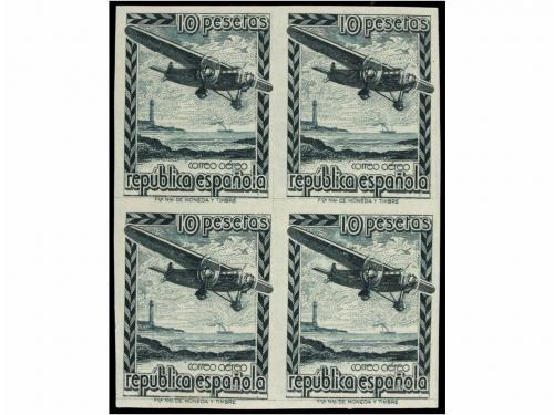 **/* ESPAÑA. Ed. NE 38 y NE 38s (4). NO EMITIDO. 10 pts. ver