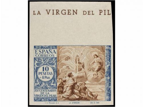 ** ESPAÑA. Ed. 889/903s. SERIE COMPLETA SIN DENTAR, borde su
