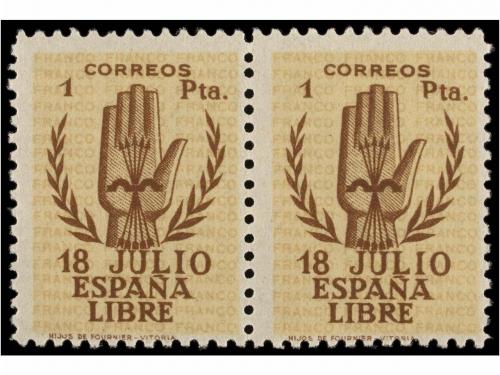 ** ESPAÑA. Ed. 851/54. SERIE COMPLETA en parejas. LUJO. Cert
