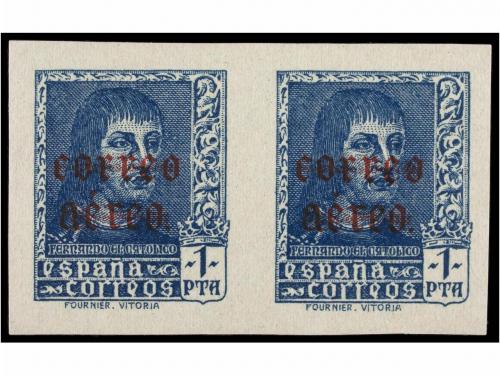 ** ESPAÑA. Ed. 845/46s. SERIE COMPLETA en parejas SIN DENTAR