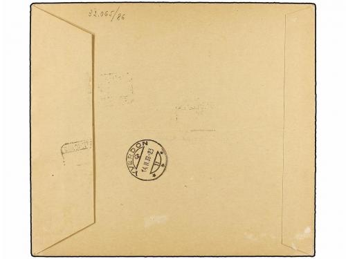 ✉ ESPAÑA. Ed. 847, 848. 1938. HB DENTADA y SIN DENTAR en dos