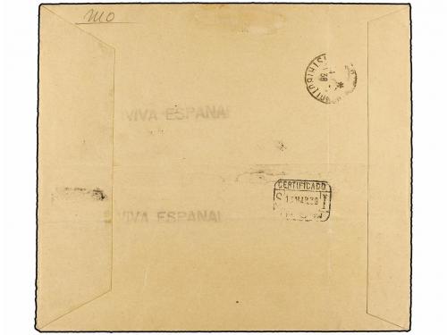 ✉ ESPAÑA. Ed. 847, 848. 1938. HB DENTADA y SIN DENTAR en dos
