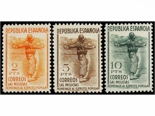 ** ESPAÑA. Ed. 792/800. SERIE COMPLETA. Excelentes centrajes