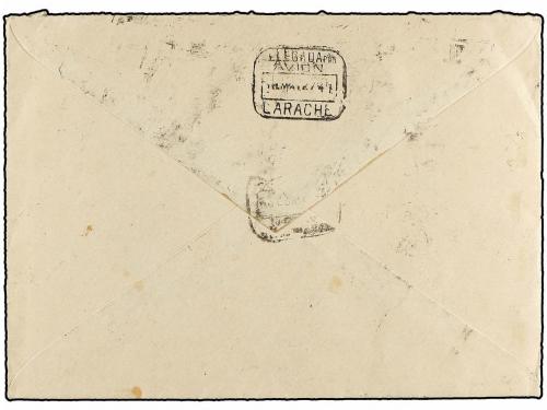 ✉ ESPAÑA. Ed. 363/72. 1927. MADRID a LARACHE. Serie completa