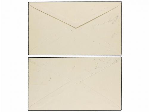 ✉ ESPAÑA. Ed. 1075/82. CENTENARIO. Serie completa en dos sob