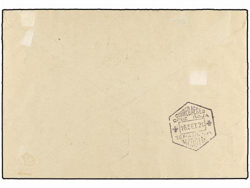 ✉ ESPAÑA. Ed. 339/48. 1926. SERIE COMPLETA, mat. PRIMER DÍA 