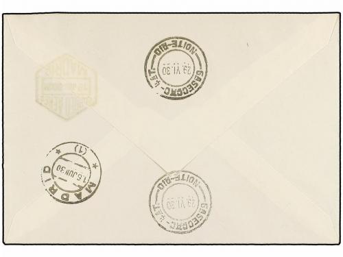 ✉ ESPAÑA. Ed. 528cc, 502, 507, 508. 1939. 5 cts. (2), 25 cts