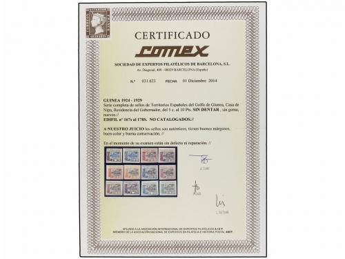 ** COLONIAS ESPAÑOLAS: GUINEA. Ed. 167/78s. SERIE COMPLETA S