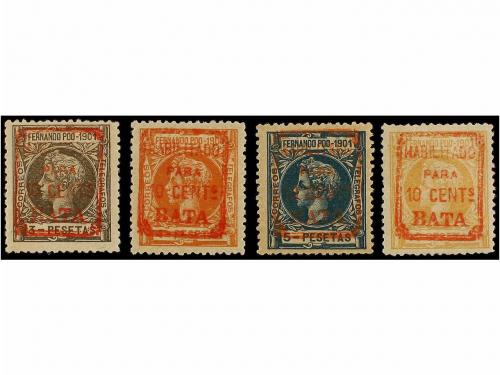 * COLONIAS ESPAÑOLAS: GUINEA. Ed. B-5/14. PROVISIONAL DE BAT