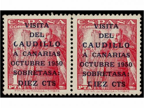 ** ESPAÑA. Ed. 1083A/83B. CANARIAS CORREO. I Tirada. 2 serie