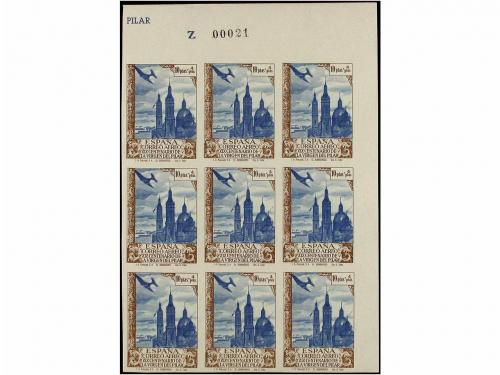 **/* ESPAÑA. Ed. 904/13s. SERIE COMPLETA en bloques nueve, d