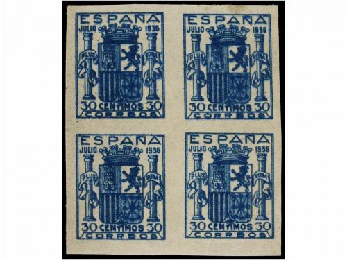 ** ESPAÑA. Ed. NE 56/57 (4). NO EMITIDOS. Serie completa en 