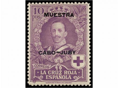 * COLONIAS ESPAÑOLAS. 1926. CRUZ ROJA. Series de CABO JUBY, 