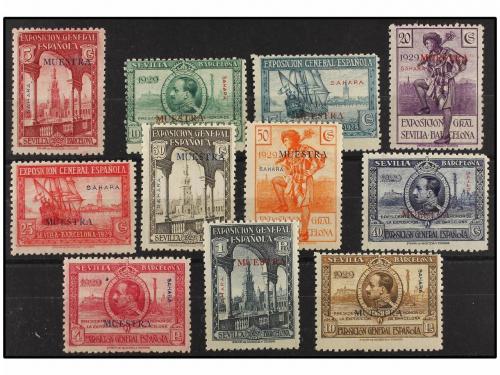 * COLONIAS ESPAÑOLAS. 1929. EXPO. SEVILLA A BARCELONA. Serie