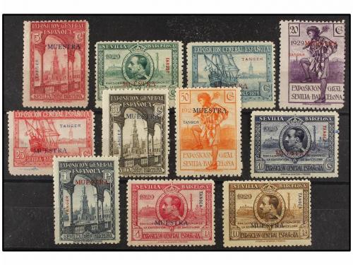 * COLONIAS ESPAÑOLAS. 1929. EXPO. SEVILLA A BARCELONA. Serie