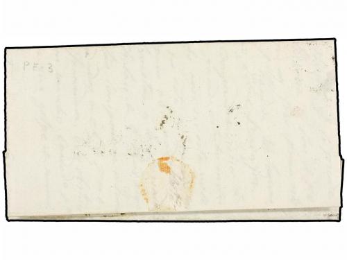 ✉ ESPAÑA: PREFILATELIA. 1844. VILLAFRANCA a ARROYO DEL PUERC