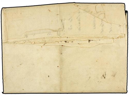 ✉ ESPAÑA: PREFILATELIA. 1798. PALMA DE MALLORCA a BARCELONA.