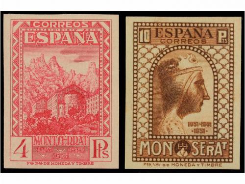 * ESPAÑA. Ed. 639/49s. SERIE completa SIN DENTAR. Cat. 5.500