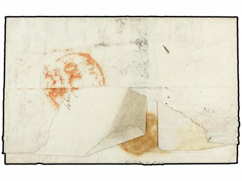 ✉ PANAMA. 1837. PANAMÁ a MADRID. Circulada privadamente hast