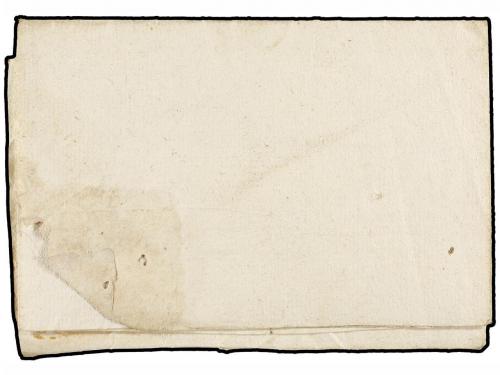 ✉ ESPAÑA: PREFILATELIA. 1803. MEDINA DEL POMAR a REINOSA. Ma