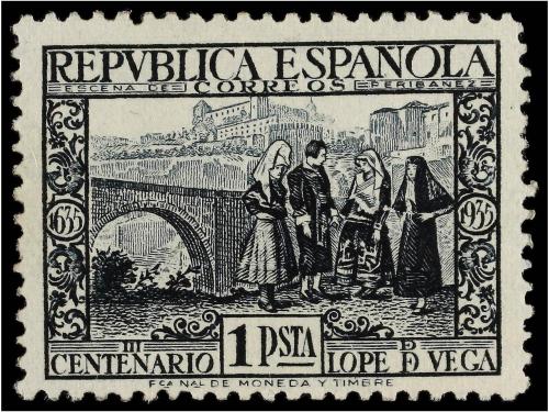 ** ESPAÑA. Ed. 690/93. SERIE COMPLETA, excelente centraje. L