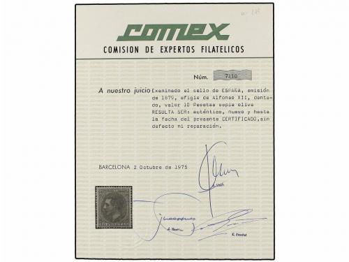 * ESPAÑA. Ed. 209. 10 pts. castaño. Excelente centraje. MAGN