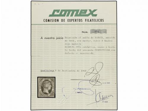 * ESPAÑA. Ed. 8. 2 reales naranja. Excelente color y márgene