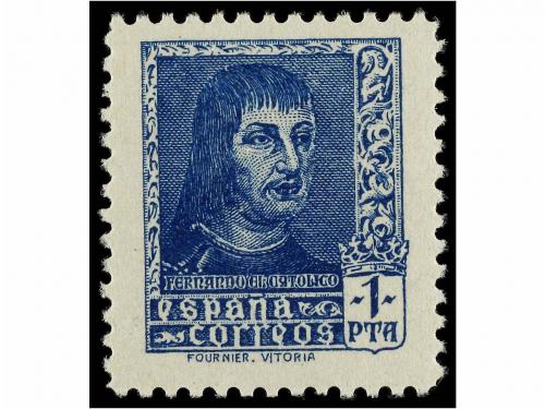 ** ESPAÑA. Ed. NE 58/59. NO EMITIDOS. Serie completa. LUJO. 