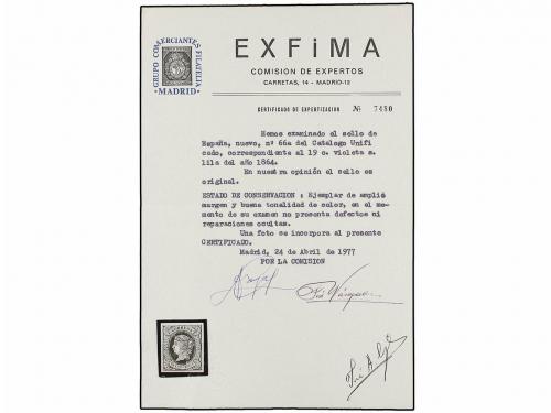 * ESPAÑA. Ed. 63/68. SERIE COMPLETA. LUJO. Sello de 19 cuart