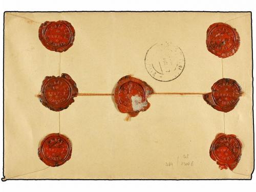 ✉ ESPAÑA ENTEROS POSTALES. 1917. MADRID a SEVILLA. Sobre con