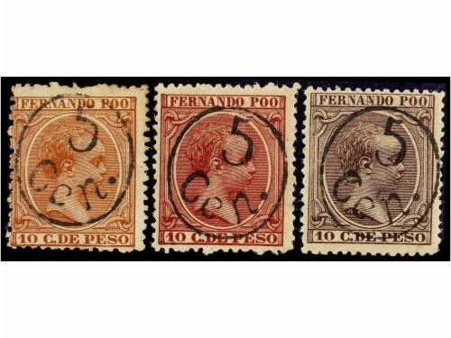 * COLONIAS ESPAÑOLAS: FERNANDO POO. Ed. 40/40J. SERIE COMPLE